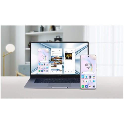 Ноутбук Honor MagicBook X14 2025 Intel Core i5 12450H, 2.4 GHz - 4.4 GHz, 16384 Mb, 14 WUXGA 1920x1200, 512 Gb SSD, DVD нет, Intel UHD Graphics, No OS (5301ALWW) (серый) 3