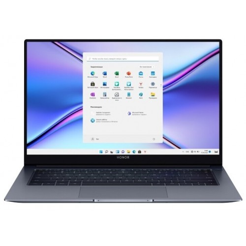 Ноутбук Honor MagicBook X14 2025 Intel Core i5 12450H, 2.4 GHz - 4.4 GHz, 16384 Mb, 14 WUXGA 1920x1200, 512 Gb SSD, DVD нет, Intel UHD Graphics, No OS (5301ALWW) (серый) 8