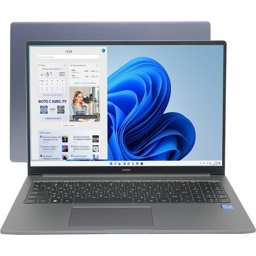 Ноутбук Honor MagicBook X16 Core i5 12450H/16Gb/512Gb SSD/16 FullHD/Win 11 (5301AHGW) (серый) 8