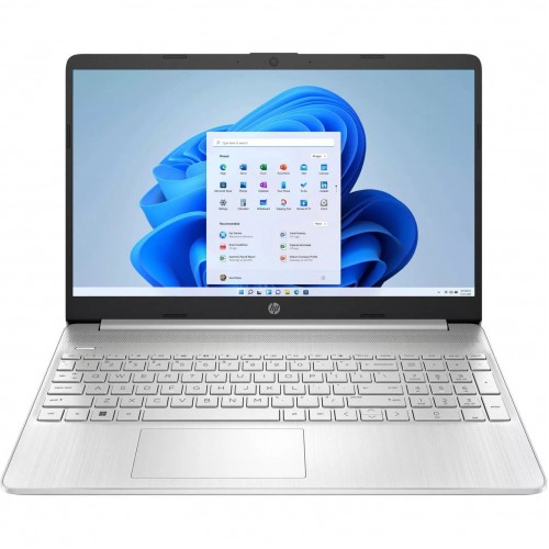 Ноутбук HP 15-dy5073dx, 15.6 (1920x1080) IPS/Intel Core i7-1255U/16 ГБ DDR4/512 ГБ SSD/Intel Iris Xe Graphics/Windows 11 Home (8L708UA) (серебристый) 