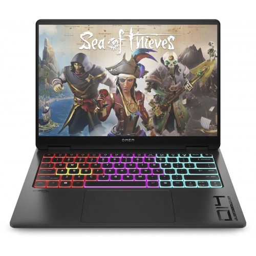 Ноутбук HP Omen 14-fb0020ci, 14 (2880x1800) OLED 120 Гц/Intel Core Ultra 7 155H/16 ГБ DDR5/512 ГБ SSD/NVIDIA GeForce RTX 4050 для ноутбуков (6 Гб)/Без системы (A1AA7EA) (черный) 1