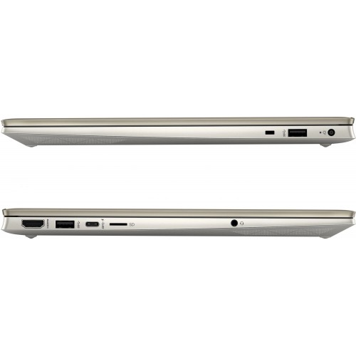 Ноутбук HP Pavilion 15-eg3039ci Core i3 1315U 8Gb SSD512Gb Intel UHD Graphics 15.6 IPS FHD (1920x1080) Free DOS WiFi BT Cam (84J89EA) (золотой) 