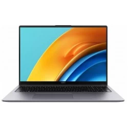 Ноутбук Huawei MateBook D 16 MCLG-X, 16 (1920x1200) IPS/Intel Core i5-13420H/16ГБ DDR4/512ГБ SSD/UHD Graphics/Win 11 Home (53013WXA) (серый)