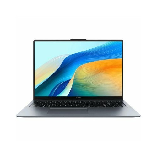 Ноутбук Huawei MateBook D 16 MCLG-X Intel Core i5 13420H, 2.1 GHz - 4.6 GHz, 8192 Mb, 16 WUXGA 1920х1200, 512 Gb SSD, Intel UHD Graphics, No OS (53014CNB) (серый) 