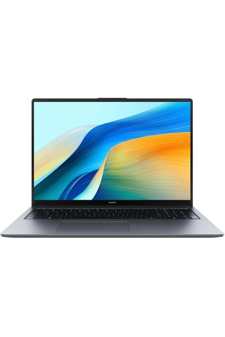 Ноутбук Huawei MateBook D 16 MCLG-X Intel Core i7 13700K, 3.4 GHz - 5.4 GHz, 16384 Mb, 16 WUXGA 1920х1200, 1000 Gb SSD, Intel UHD Graphics 770, No OS (53014HYK) (серый) 