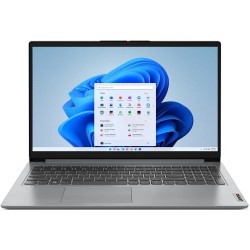 Ноутбук Lenovo IdeaPad 1 15AMN7 AMD Ryzen 5 7520U, 2.8 GHz - 4.3 GHz, 8192 Mb, 15.6 Full HD 1920x1080, 512 Gb SSD, DVD нет, AMD Radeon 610M, No OS (82VG00UAIN) (серый)