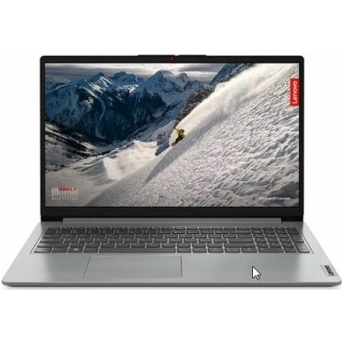 Ноутбук Lenovo IdeaPad 1 15AMN7 AMD Ryzen 5 7520U, 2.8 GHz - 4.3 GHz, 8192 Mb, 15.6 Full HD 1920x1080, 512 Gb SSD, DVD нет, AMD Radeon 610M, No OS (82VG00UAIN) (серый) 