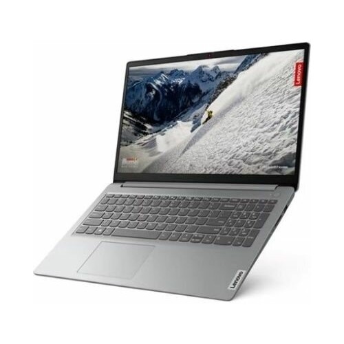 Ноутбук Lenovo IdeaPad 1 15AMN7 AMD Ryzen 5 7520U, 2.8 GHz - 4.3 GHz, 8192 Mb, 15.6 Full HD 1920x1080, 512 Gb SSD, DVD нет, AMD Radeon 610M, No OS (82VG00UAIN) (серый) 2