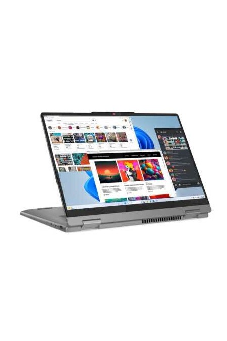 Ноутбук Lenovo IdeaPad 5 2-in-1 14IRH9 Intel Core i5 13420H, 2.1 GHz - 4.6 GHz, 16384 Mb, 14&quot WUXGA 1920x1200, 512 Gb SSD, Intel UHD Graphics, No OS (83KX007VRK) (серый) 1