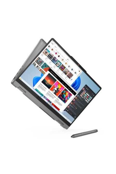 Ноутбук Lenovo IdeaPad 5 2-in-1 14IRH9 Intel Core i5 13420H, 2.1 GHz - 4.6 GHz, 16384 Mb, 14 WUXGA 1920x1200, 512 Gb SSD, Intel UHD Graphics, No OS (83KX007YRK) (серый) 5