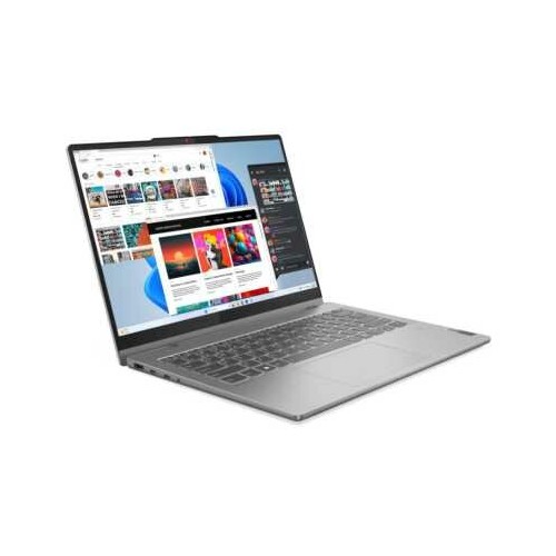 Ноутбук Lenovo IdeaPad 5 2-in-1 14IRH9 Intel Core i7 13620H, 2.4 GHz - 4.9 GHz, 16384 Mb, 14 WUXGA 1920x1200, 512 Gb SSD, Intel UHD Graphics, No OS (83KX0041PS) (серый) 2