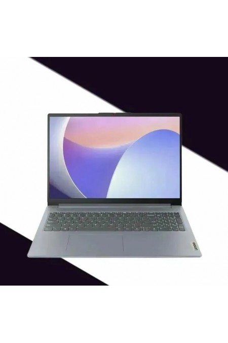Ноутбук Lenovo IdeaPad Slim 3 15AMN8, 15.6 (1920x1080) IPS/AMD Ryzen 5 7520U/8 ГБ LPDDR5/512 ГБ SSD/AMD Radeon Graphics/Windows 11 Home (82XQ00JCRK) (серый) 