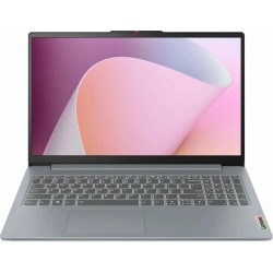 Ноутбук Lenovo IdeaPad Slim 3 15AMN8 AMD Ryzen 5 40, 2.8 GHz - 4.3 GHz, 16384 Mb, 15.6 Full HD 1920x1080, 512 Gb SSD, DVD нет, AMD Radeon 610M, No OS (82XQ01DNSA) (серый)