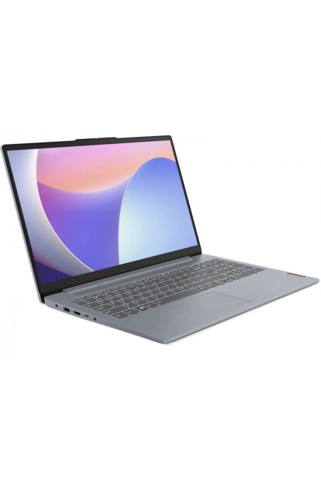 Ноутбук Lenovo IdeaPad Slim 3 15IRH8 15.6 , 2023, IPS, Intel Core i7 13620H 2.4ГГц, 10-ядерный, 16ГБ LPDDR5, 512ГБ SSD, Intel UHD Graphics, без ОС (83EM003TPS) (серый) 2