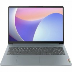 Ноутбук Lenovo IdeaPad Slim 3 15IRH8 Intel Core i7 13620H, 2.4 GHz - 4.9 GHz, 16384 Mb, 15.6 Full HD 1920x1080, 512 Gb SSD, DVD нет, Intel UHD Graphics, No OS (83EM00H6IN) (серый)