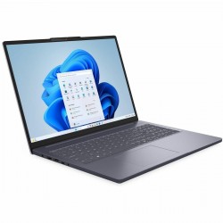 Ноутбук Lenovo IdeaPad Slim 3 16AHP10 AMD Ryzen 5 8640HS, 3.5 GHz - 4.9 GHz, 16384 Mb, 16 WUXGA 1920x1200, 512 Gb SSD, AMD Radeon 760M, No OS (83KB000BRK) (серый)