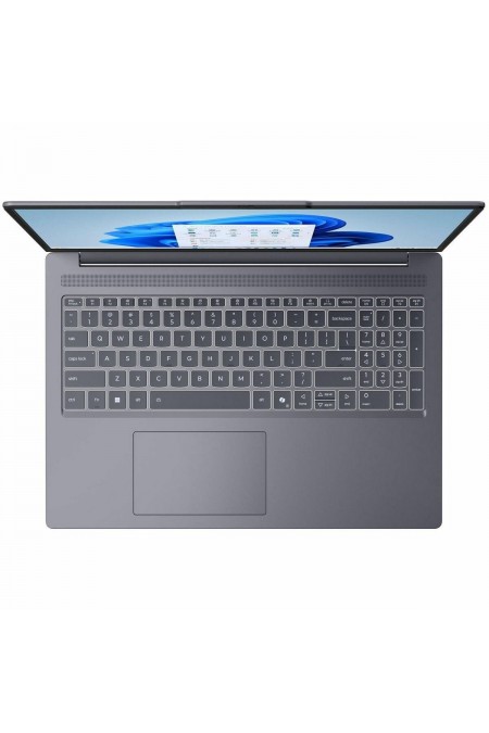 Ноутбук Lenovo IdeaPad Slim 3 16AHP10 AMD Ryzen 5 8640HS, 3.5 GHz - 4.9 GHz, 16384 Mb, 16 WUXGA 1920x1200, 512 Gb SSD, AMD Radeon 760M, No OS (83KB000BRK) (серый) 2
