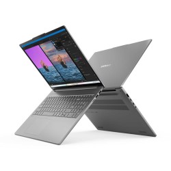 Ноутбук Lenovo IdeaPad Slim 5 16AHP10 AMD Ryzen 7 8845HS, 3.8 GHz - 5.1 GHz, 16384 Mb, 16 2.8K OLED 2880x1800, 512 Gb SSD, AMD Radeon 780M, No OS (83HW000CRK) (серый)