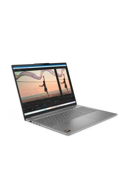 Ноутбук Lenovo IdeaPad Slim 5 16AKP10 AMD Ryzen AI 7 350, 2.0 GHz - 5.0 GHz, 16384 Mb, 16 2.8K OLED 2880x1800, 512 Gb SSD, AMD Radeon 860M, No OS (83HY000RRK) (серый) 3