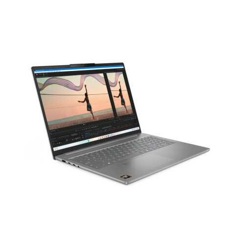 Ноутбук Lenovo IdeaPad Slim 5 16AKP10 AMD Ryzen AI 7 350, 2.0 GHz - 5.0 GHz, 16384 Mb, 16 2.8K OLED 2880x1800, 512 Gb SSD, AMD Radeon 860M, No OS (83HY000RRK) (серый) 3