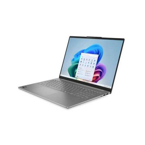 Ноутбук Lenovo IdeaPad Slim 5 16AKP10 AMD Ryzen AI 7 350, 2.0 GHz - 5.0 GHz, 16384 Mb, 16 2.8K OLED 2880x1800, 512 Gb SSD, AMD Radeon 860M, No OS (83HY000RRK) (серый) 5