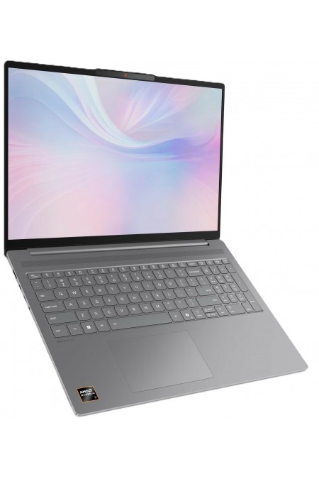 Ноутбук Lenovo IdeaPad Slim 5 16AKP10 AMD Ryzen AI 7 350, 2.0 GHz - 5.0 GHz, 32768 Mb, 16 2.8K OLED 2880x1800, 1000 Gb SSD, AMD Radeon 860M, No OS (83HY000HRK) (серый) 2