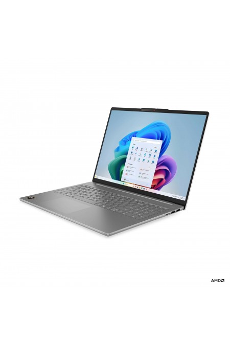 Ноутбук Lenovo IdeaPad Slim 5 16AKP10 AMD Ryzen AI 7 350, 2.0 GHz - 5.0 GHz, 32768 Mb, 16&quot 2.8K OLED 2880x1800, 1000 Gb SSD, AMD Radeon 860M, Windows 11 Professional (83HY000VRK_Win11P) (серый) 1