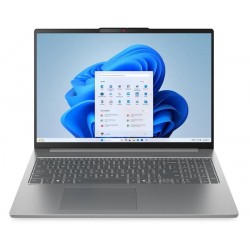 Ноутбук Lenovo IdeaPad Slim 5 16ARP10 AMD Ryzen 7 7735HS, 3.2 GHz - 4.75 GHz, 32768 Mb, 16 WUXGA 1920x1200, 1000 Gb SSD, AMD Radeon 680M, No OS (83HU000BRK) (серый)