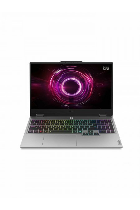 Ноутбук Lenovo LOQ 15AHP10, 15.6 (1920x1080) IPS 144 Гц/AMD Ryzen 7 250/32 ГБ DDR5/1024 ГБ SSD/NVIDIA GeForce RTX 5060 для ноутбуков (8 Гб)/Без системы (83JG009ERK) (серый) 
