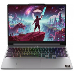 Ноутбук Lenovo LOQ 15AHP11 AMD Ryzen 7 250, 3.3 GHz - 5.1 GHz, 16384 Mb, 15.3&quot WUXGA 1920x1200, 512 Gb SSD, nVidia GeForce RTX 5050 8192 Mb, No OS (83TN003FPS) (серый)