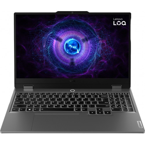 Ноутбук Lenovo LOQ 15IAX9 Intel Core i5 12450HX, 2.4 GHz - 4.4 GHz, 16384 Mb, 15.6 Full HD 1920x1080, 512 Gb SSD, nVidia GeForce RTX 3050 6144 Mb, Windows 11 Home (83GS005NRKW) (серый) 4