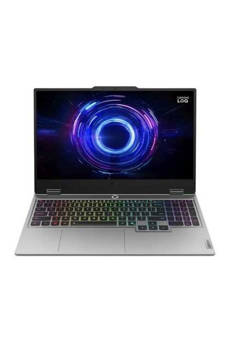 Ноутбук Lenovo LOQ 15IRX10 Intel Core i7 14700HX, 2.1 GHz - 5.5 GHz, 16384 Mb, 15.6 Full HD 1920x1080, 512 Gb SSD, nVidia GeForce RTX 5060 8192 Mb, No OS (83JE00YLPS) (серый) 