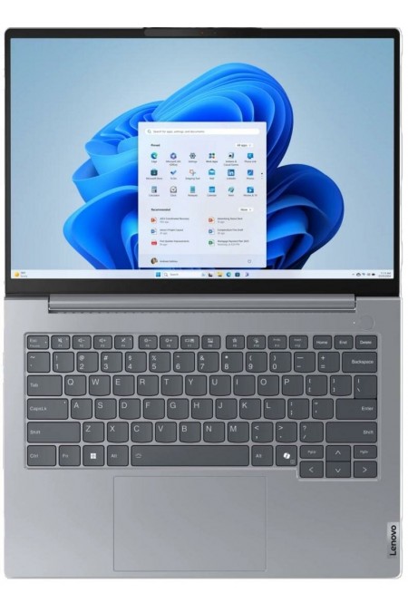 Ноутбук Lenovo ThinkBook 14 G7 ARP AMD Ryzen 5 7535HS, 3.3 GHz - 4.55 GHz, 16384 Mb, 14&quot WUXGA 1920x1200, 512 Gb SSD, AMD Radeon 660M, No OS (21MV00A5UE) (серый) 2