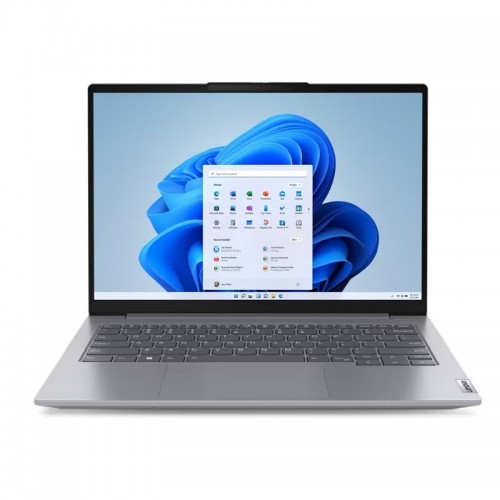 Ноутбук Lenovo ThinkBook 14 G7 IML 14 WUXGA (1920x1200) IPS AG, Ultra 5 125U, 16GB DDR5, 512GB SSD M.2, Intel Graphics, WiFi6, BT, FPR, FHD Cam, 45Wh, 65W USB-C, DOS (21MRA04ERK) (серебристый) 