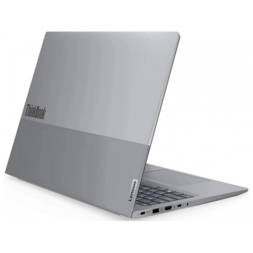 Ноутбук Lenovo Thinkbook 16 G6 ABP 16 2024, IPS, AMD Ryzen 5 7430U 2.3ГГц, 6-ядерный, 16ГБ DDR4, 512ГБ SSD, AMD Radeon, без операционной системы (21KK008FAK) (серый) 2
