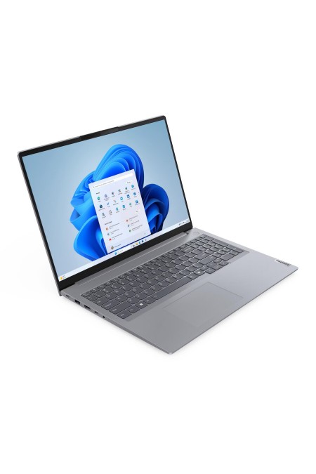 Ноутбук Lenovo ThinkBook 16 G7 ARP AMD Ryzen 5 7535HS, 3.3 GHz - 4.55 GHz, 16384 Mb, 16 WUXGA 1920x1200, 512 Gb SSD, AMD Radeon 660M, No OS (21MW009VSA) (серый) 2