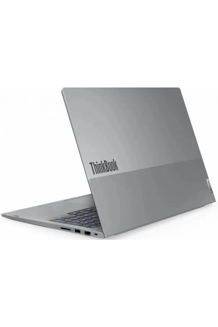 Ноутбук Lenovo ThinkBook 16 G7 ARP AMD Ryzen 7 7735HS, 3.2 GHz - 4.75 GHz, 16384 Mb, 16 WUXGA 1920x1200, 512 Gb SSD, AMD Radeon 680M, No OS (21MW009QSA) (серый) 1