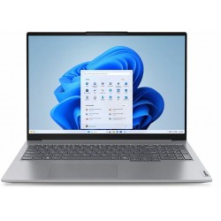 Ноутбук Lenovo ThinkBook 16 G7 IML Intel Core Ultra 7 155H, 1.4 GHz - 4.8 GHz, 16384 Mb, 16 WUXGA 1920x1200, 512 Gb SSD, DVD нет, Intel Arc Graphics, No OS (21MS003GGQ) (серый)
