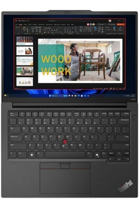 Ноутбук Lenovo ThinkPad E14 Gen 7 Intel Core Ultra 7 255H, 2.0 GHz - 5.1 GHz, 16384 Mb, 14 WUXGA 1920x1200, 512 Gb SSD, Intel Arc Graphics, No OS (21SXS0N500) (черный) 3