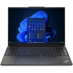 Ноутбук Lenovo ThinkPad E16 Gen 2 AMD Ryzen 5 7535HS, 3.3 GHz - 4.55 GHz, 16384 Mb, 16&quot WUXGA 1920x1200, 512 Gb SSD, AMD Radeon 660M, No OS (21M5S0JY00) (черный)