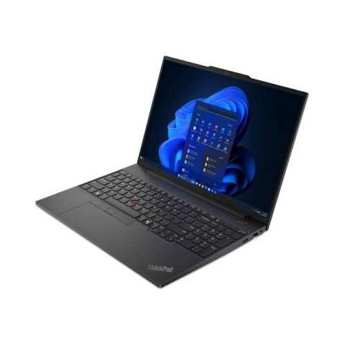 Ноутбук Lenovo ThinkPad E16 Gen 2 AMD Ryzen 7 7735HS, 3.2 GHz - 4.75 GHz, 16384 Mb, 16 WUXGA 1920x1200, 512 Gb SSD, AMD Radeon 680M, No OS (21M5S09E00) (черный) 2
