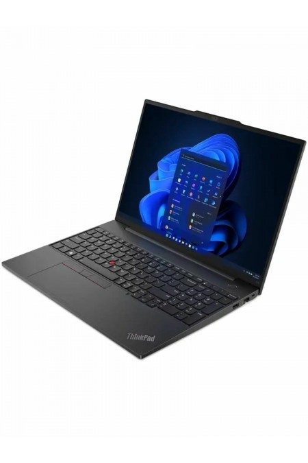 Ноутбук Lenovo ThinkPad E16 Gen 2 AMD Ryzen 7 7735HS, 3.2 GHz - 4.75 GHz, 32768 Mb, 16 WUXGA 1920x1200, 512 Gb SSD, AMD Radeon 680M, Windows 11 Professional (21M5S09E00_32Win11P) (черный) 2