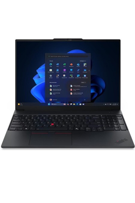 Ноутбук Lenovo ThinkPad E16 Gen 3 16 WUXGA IPS 300N/Ultra 7 255H/16GB/SSD512GB/Intel Arc/Fingerprint/Backlit/DOS (21SR0049FW) (черный) 