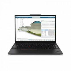 Ноутбук Lenovo ThinkPad P16s Gen 4 AMD Ryzen AI 7 350, 2.0 GHz - 5.0 GHz, 32768 Mb, 16&quot WQUXGA 3840x2400, 1000 Gb SSD, AMD Radeon 860M, No OS (21QSS16N00) (черный)