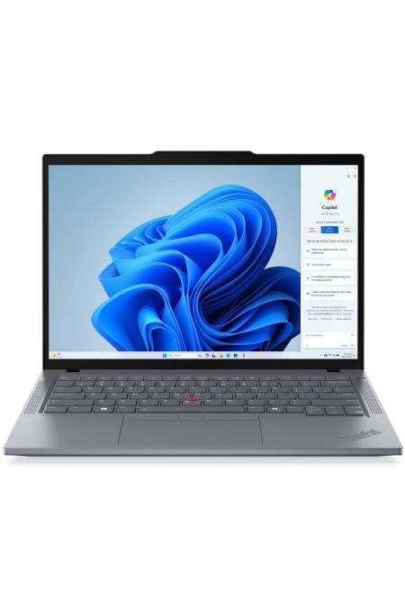 Ноутбук Lenovo ThinkPad T14 Gen 5 Intel Core Ultra 7 155U, 1.7 GHz - 4.8 GHz, 16384 Mb, 14 WUXGA 1920x1200, 512 Gb SSD, Intel Graphics, Windows 11 Professional (21ML0089US_Win11Pro) (серый) 