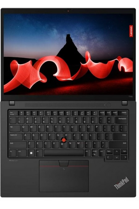 Ноутбук Lenovo ThinkPad T14s Gen 4, 14 (1920x1200) IPS/AMD Ryzen 7 7840U/16 ГБ LPDDR5X/512 ГБ SSD/AMD Radeon Graphics/Windows 11 Pro (21F8003CRT) (черный) 1