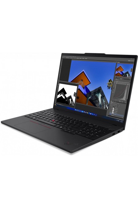 Ноутбук Lenovo ThinkPad T16 G3 Core Ultra 7 3800 MHz (155H)/16384Mb/1024 Gb SSD/16&amp quot /1920x1200/ Windows 11 Professional (21MQS0T600) (черный) 3