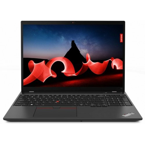 Ноутбук Lenovo ThinkPad T16 Gen 2 Intel Core i7 1355U, 1.7 GHz - 5.0 GHz, 16384 Mb, 16 WUXGA 1920x1200, 1000 Gb SSD, Intel Iris Xe Graphics, No OS (21HJS7R000) (черный) 