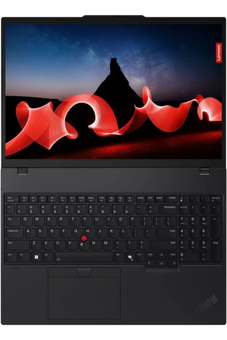 Ноутбук Lenovo ThinkPad T16 Gen 3 Intel Core Ultra 7 165H, 1.4 GHz - 5.0 GHz, 32768 Mb, 16 WQUXGA 3840x2400, 1000 Gb SSD, Intel Graphics, No OS (21MQS7GA00) (черный) 1