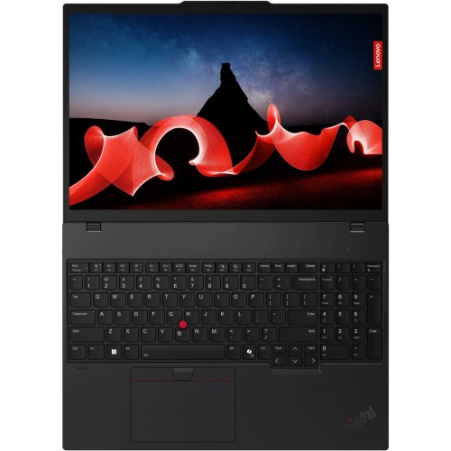 Ноутбук Lenovo ThinkPad T16 Gen 3 Intel Core Ultra 7 165H, 1.4 GHz - 5.0 GHz, 32768 Mb, 16 WQUXGA 3840x2400, 1000 Gb SSD, Intel Graphics, No OS (21MQS7GA00) (черный) 1